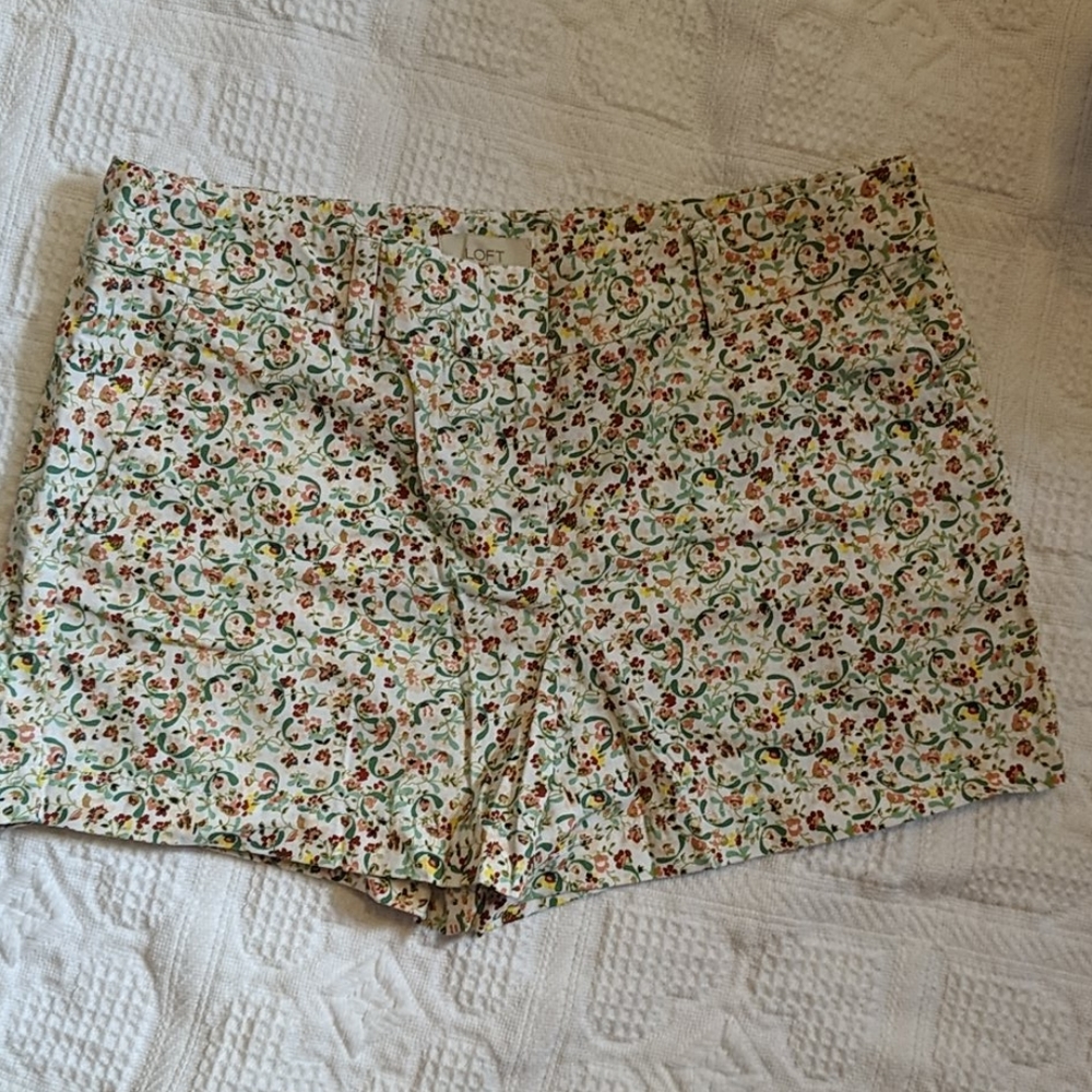 Colorful LOFT shorts